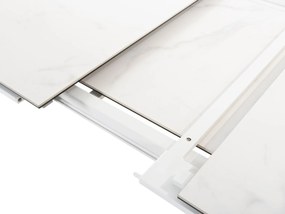 Optimum jedálenský stôl biely 160-280 cm