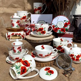 Čajová súprava Classic Poppies 430 ml