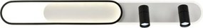 Toolight Toolight, LED stropné svietidlo s bodovými reflektormi 100cm, 45W, 4000K, APP1438-C, čierna-biela, OSW-00967