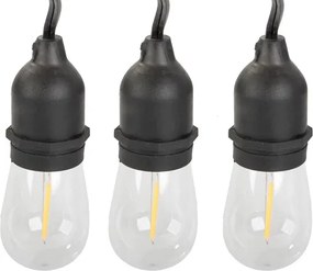 LED svetelná záhradná girlanda LUCENT, 15 m