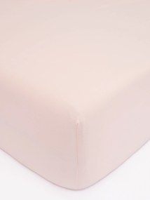 Jersey plachta do postieľky Classic 70 x 140 cm – púdrová