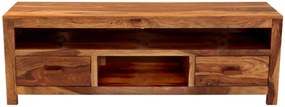 furniture-nabytek.cz - Luxusní tv stolek z masivního dřeva palisandr 150x50x45
