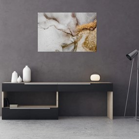 Obraz - Mramorový atrament (90x60 cm)