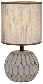 Orion LA 4-1224/1 - Stolná lampa PINIA 1xE14/25W/230V keramika béžová/šedá