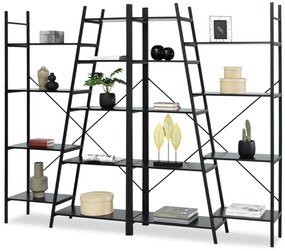 Regál Gecon Reg Zes (čierna). Akcia -12%. Vlastná spoľahlivá doprava až k Vám domov. 1111812