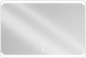 Mexen Nida podsvietené kúpeľňové zrkadlo 120 x 80 cm, LED 6000K, proti hmle - 9806-120-080-611-00