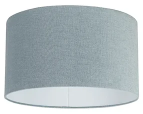 Tienidlo na lampu z látky svetlo modrá 35/35/20