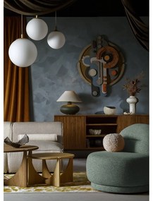 Zelené kreslo Ovo – Miuform