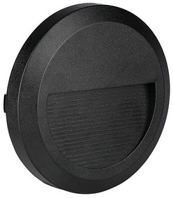 LED Vonkajšie schodiskové svietidlo LED/2W/230V IP65 3000K čierna