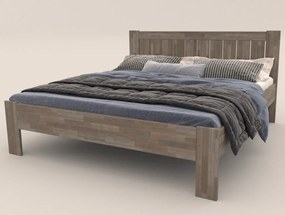 Posteľ Berta 180x200 cm, šedý buk