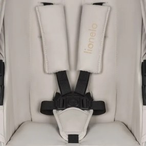 Lionelo - Kombinovaný kočík 2 v 1 AMBER PLUS pieskovo-béžový