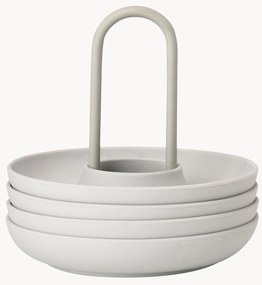 Stojany na vajíčka's držiakom Singles, 4 ks