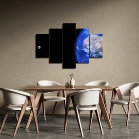 Obraz Mesiaca a Zeme (150x105 cm)