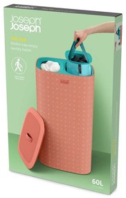 Ružový látkový kôš na bielizeň 60 l Tota Pop – Joseph Joseph