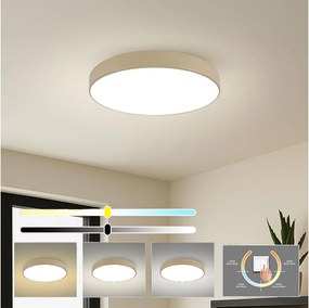 Brilagi - LED stropné svietidlo POOL LED/60W/230V 3000/4500/6000K, priemer 60 cm, béžová