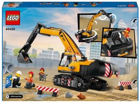 Lego®  City 60420 Žltý bager  (100378706)
