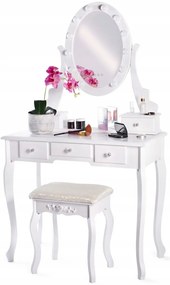 Toaletný stolík Glamour Rose