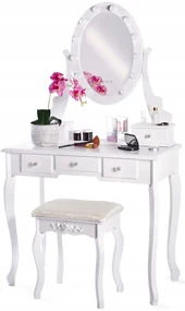 Toaletný stolík Glamour Rose