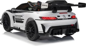 LEAN CARS Auto na batérie Mercedes AMG GT3 White