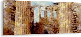 Obraz - Érechthéion, Atény, Grécko (120x50 cm)
