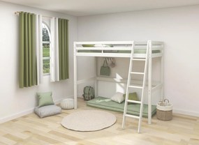 Vysoká poschodová posteľ ACTIMA biela