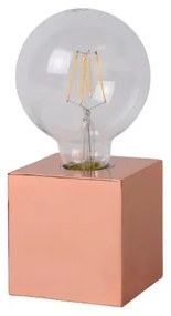 Lucide 20500/05/17 - LED stolná lampa CUBICO 1xE27/5W/230V meď