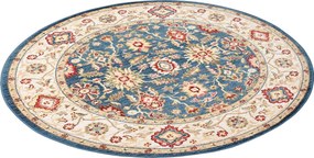TA Koberec EE58A BLUE RIVOLI FPH Rozmer: 170x170 cm