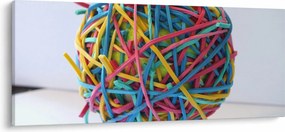 Obraz gumičiek (120x50 cm)