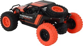 LEAN Toys Diaľkovo ovládané terénne auto R/C 1:24 oranžové