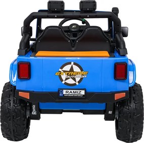 Elektrické autíčko Jeep Monster modré