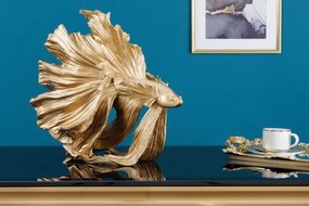 Ozdobná rybka Crowntail 35cm zlatá