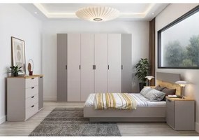 Hlboká šatníková skriňa MAX MODERN II 45 cm