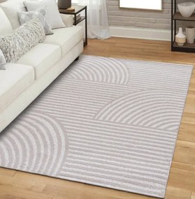 Štýlový koberec v krémovej farbe Athos Šírka: 80 cm | Dĺžka: 150 cm