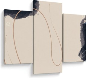Obraz - Béžová abstrakcia (90x60 cm)