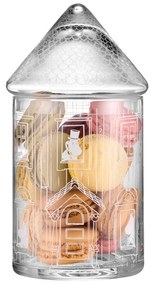 Sklenená dóza Moominhouse 18,5cm