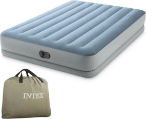 INTEX Nafukovacia posteľ QUEEN DURA-BEAM COMFORT s USB pumpou