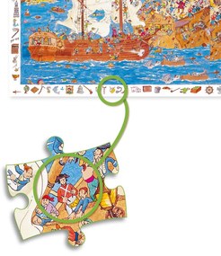 Puzzle – Piráti – 100 ks