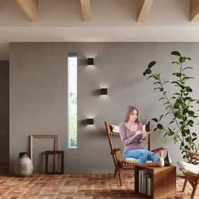 Nástenné LED svietidlo Luca, 1x LED 6w, 3000k, b