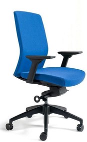 OFFICE PRO bestuhl Kancelárska stolička J2 BLACK BP modrá