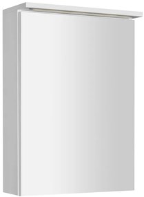 Aqualine Aqualine, KAWA STRIP Galérka s LED osvetlením 50x70x22cm, biela, WGL50S