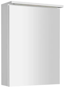 Aqualine Aqualine, KAWA STRIP Galérka s LED osvetlením 50x70x22cm, biela, WGL50S
