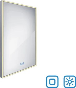 Nimco LED zrkadlo 500x700 s dvoma dotykovými senzormi - ZP 13001VX