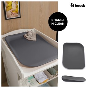 Hauck Silikónová prebaľovacia podložka Change N Clean, antracit
