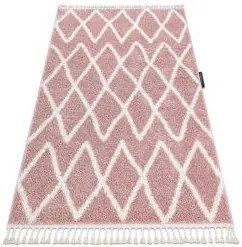 styldomova Ružový Berber koberec Beni