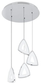 Eglo 95219 - LED luster AMONDE 5xLED/6W/230V