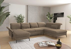 XXXLutz SEDACIA SÚPRAVA, textil, svetlohnedá Sit & More - Sedačky - 00014401183F