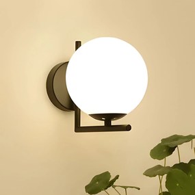 Toolight Toolight, nástenné svietidlo 1xE27, G101-1W, čierna-biela, OSW-09726