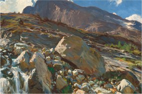 Obraz - John Singer Sargent, Simplon Pass, reprodukcia (90x60 cm)