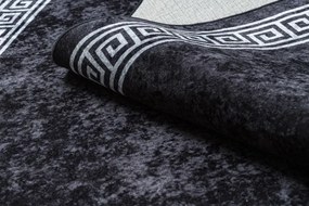 Koberec MIRO 52071.804 rám / grécky, čierny / biely