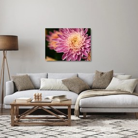 Detailný sklenený obraz kvetu (70x50 cm)